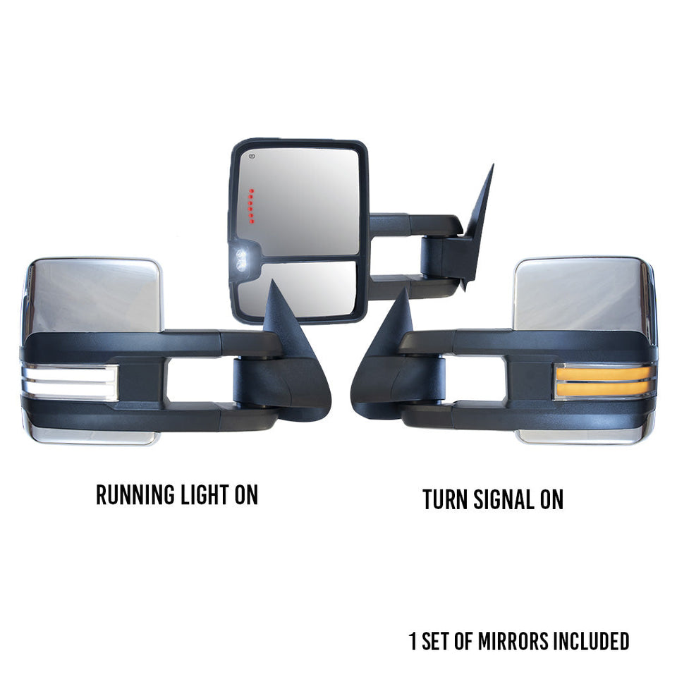 2015-2020 GM SUV Tow Mirrors (Tahoe. Yukon. Suburban)