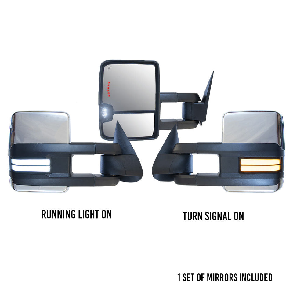 2015-2020 GM SUV Tow Mirrors (Tahoe. Yukon. Suburban)