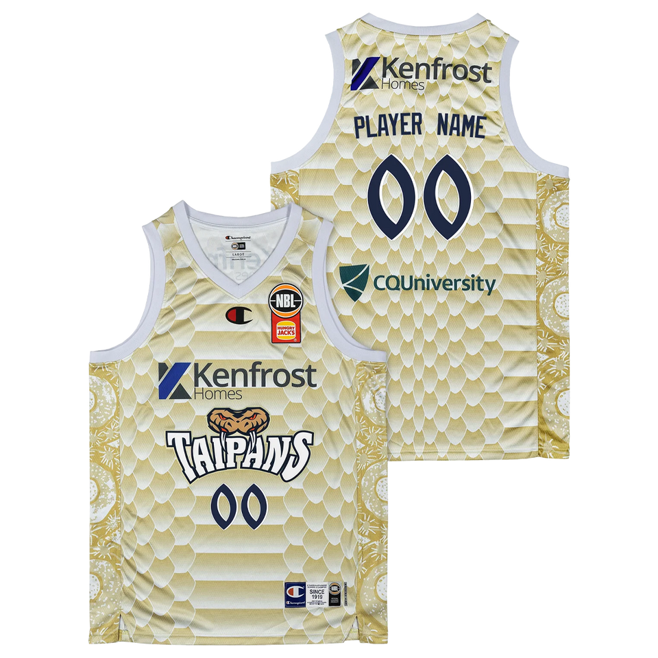 NBL Cairns Taipans NBL26 Away Jersey - All Players