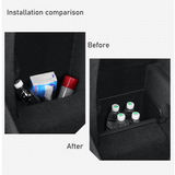 2023+ Tesla Model X Rear Trunk Side Storage Organizer - Convenient Box for Cargo Organization