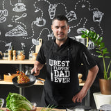 100% Cotton. Black Funny Aprons for Men. Dad. Husband - Birthday. Father'S Day Grilling Gifts for Papa. Husband.