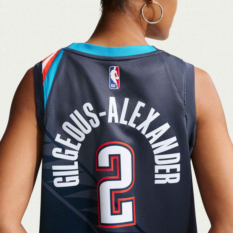 Shai Gilgeous-Alexander OKC Thunder 2026 City Edition NBA Swingman Jersey
