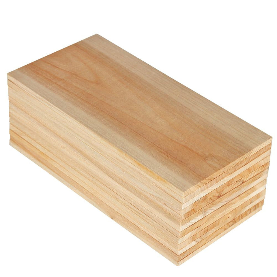 12 PK. Cedar Planks for Grilling Salmon.11X 5.5 Better Smoking. Add Best Smoky Flavor to Salmon. Veggies. Restaurant Quantity