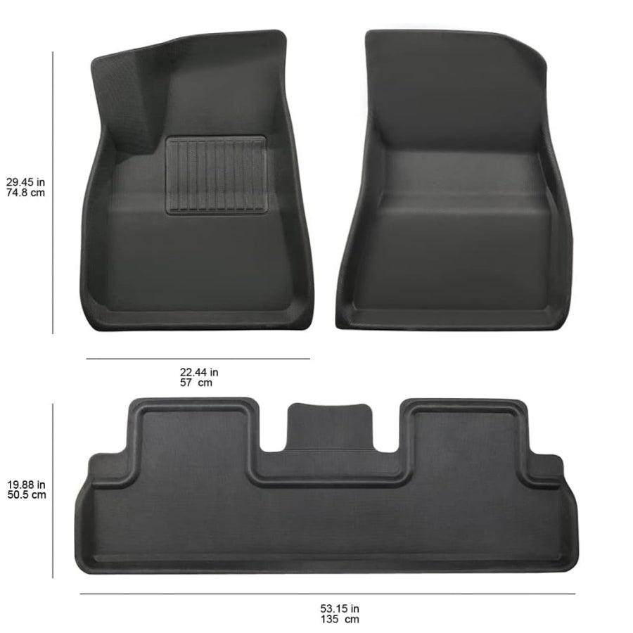 2024 Tesla Model 3 Highland All Weather Floor Mats