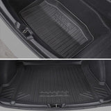 2024 Model 3 Highland All-Weather Floor Mats Full Set Trunk Mat Cargo Mat Frunk Cargo Liner for Tesla