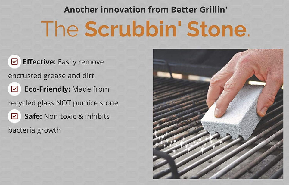 Barbecue Grill Scrubbing Stone. BBQ Grill Brick Cleaner. Griddle Stone Cleaning Block. BBQ Tools. Cleaning Block for Barbeque Grill. Tools for Outdoor Grill. BBQ Cleaner. Pack of 2