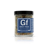 - Greek Freak Mediterranean Spice Blend - All-Purpose Rubs. Spices and Seasonings - Use On: Chicken. Chickpeas. Beef. Seafood. Pork. Vegetables. Turkey. Potatoes and Salad Dressing - 4 Oz