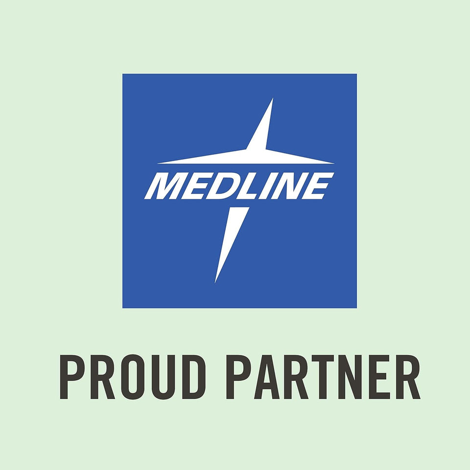 Medline Aloe-Infused Cleaning Gloves. Reusable Latex Gloves for Household Cleaning. Flocklined Cleaning Gloves