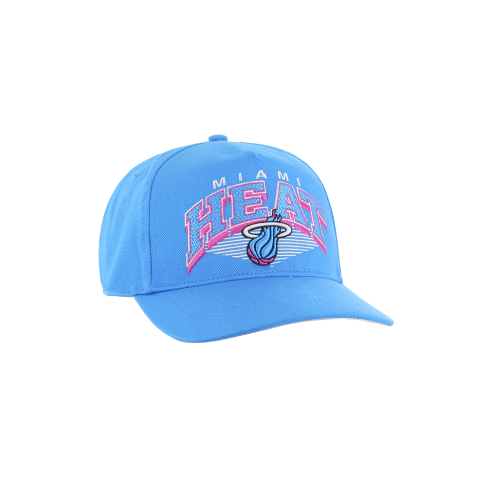 '47 Brand Miami HEAT Original Vice Blue Snapback