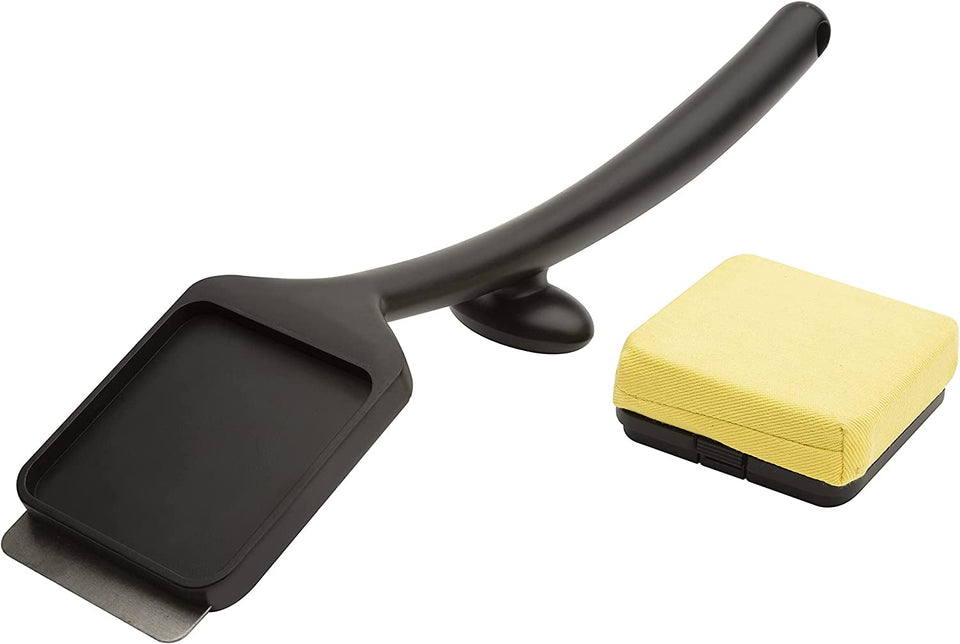 CCB-1000 Grill Renew Steam Cleaner Brush. Safe and Effective Barbecue Cleaning Brush. Replaceable Head. Aramid Fiber Fabric