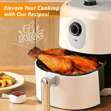 270+ Foods Air Fryer Cheat Sheet Magnets Cooking Guide Booklet. Air Fryer Cooking Guide Magnetic. Air Fryer Accessories for Fryer