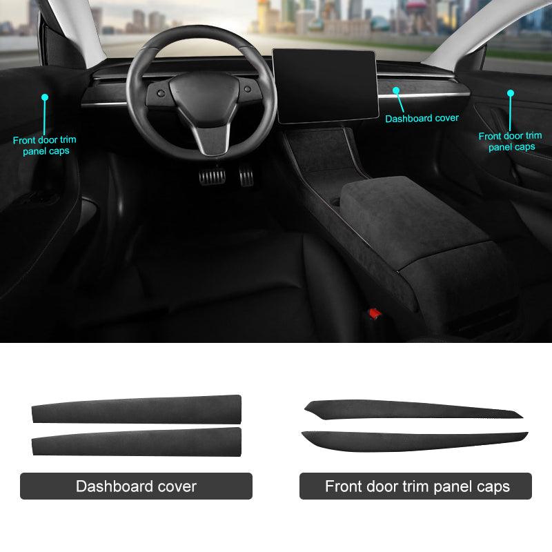 Model 3/Y Alcantara Accessories for Tesla