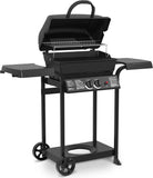 . 24025BMT. Cast 2-Burner. Liquid Propane Gas Grill. Black