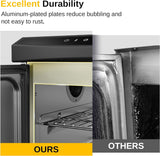 30 Digital Electric Smoker with Glass Door and Extra Long Constant Smoking. 725 Sq Inches. 4 Detachable Racks Outdoor Smokers for Party. Home BBQ. Backyard