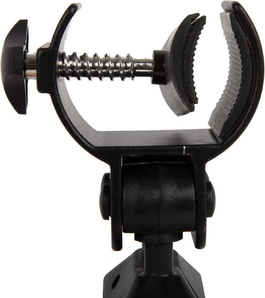 360-Degree Rotating LED Outdoor BBQ Grill Light. 5 X 7 Inches. Black