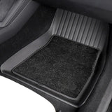 2024 Model 3 Highland Floor Mats All Weather Double Layer Flocking Tpe For Tesla