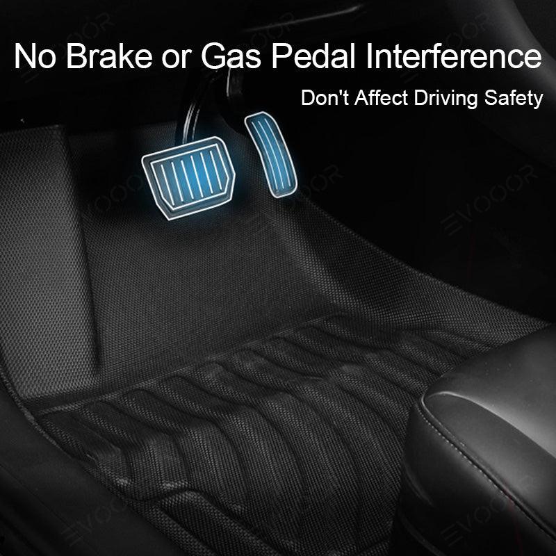 2024 Model 3 Highland All-Weather Floor Mats Full Set Trunk Mat Cargo Mat Frunk Cargo Liner for Tesla