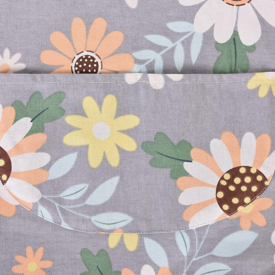 2 Pack Floral Apron for Women with Pockets. Adjustable Cotton Chef Aprons for Kitchen. Cooking. BBQ & Grill