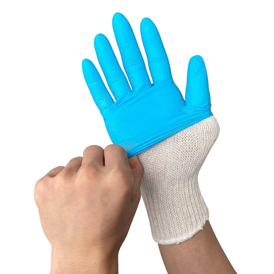 12 Pairs Cotton Glove Liners for BBQ. Cooking. Grilling. Food Handling - Safety Work Gloves Hand Saver. Large