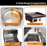 Heavy Duty Grill Cleaner. Grill Cleaning Bricks with Handle. Pumice Griddle Cleaning Stone Removing Stains for BBQ. Swimming Pool. Sink(4 Pack)