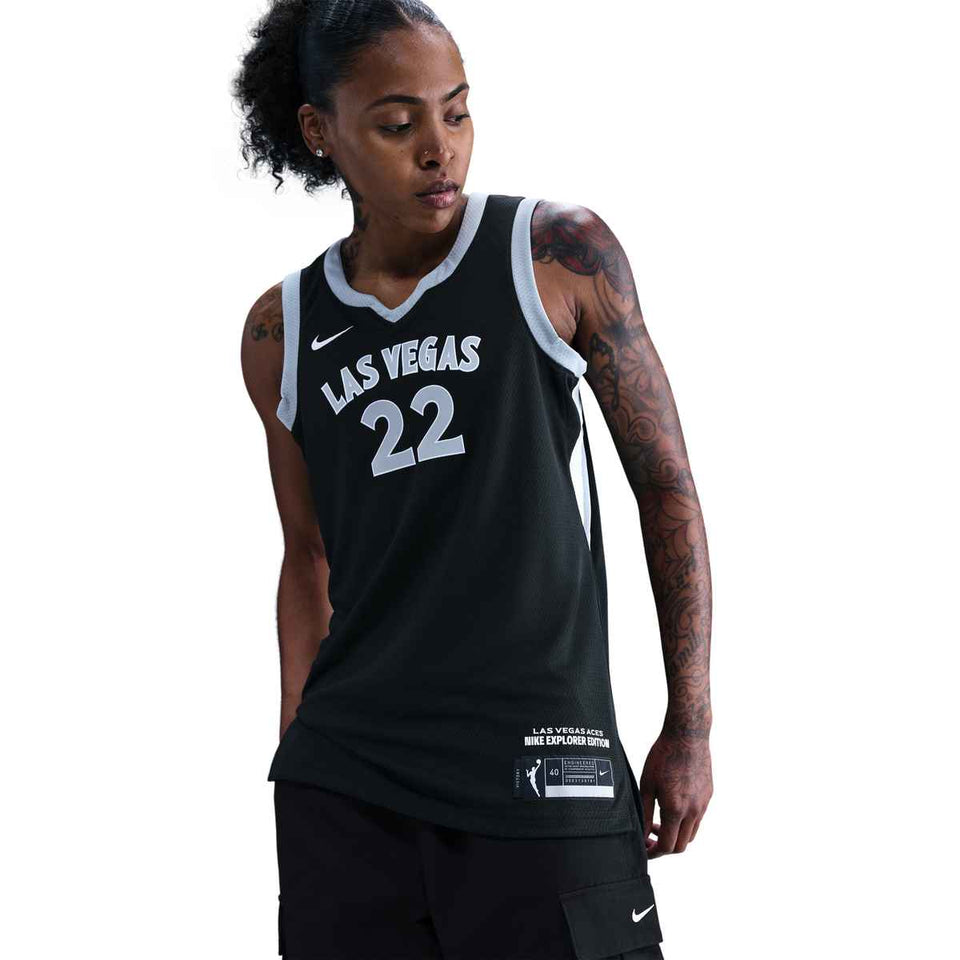 A'ja Wilson Las Vegas Aces WNBA Victory Swingman Womens Jersey