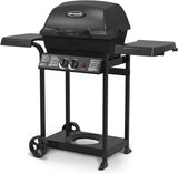 . 24025BMT. Cast 2-Burner. Liquid Propane Gas Grill. Black