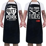 2 Pack-Funny Aprons for Men Birthday Gifts for Dad Mens Gifts Birthday Gifts for Men Kitchen Chef Grilling Cooking BBQ Apron