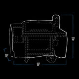 1000R2 Wood Pellet Grill Cover