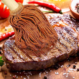 LZMS 10 Pcs Backyard Pro 12 BBQ Grill Basting Brush Mop Brush for Picnic Barbeque Grilling Smoking Steak - Perfect for Cooking or Cleaning