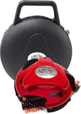 Grillbot Automatic Grill Cleaning Robot with Nylon Brushes. BBQ Grill Cleaner. Grill Brush. Grill Scraper. BBQ Accessories (Red Grillbot + Carry Case)