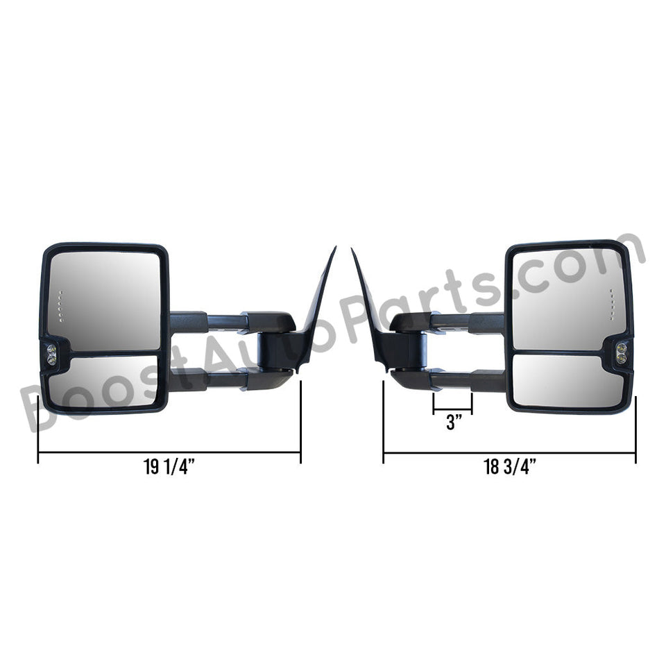 2015 - 2022 Colorado / Canyon Tow Mirrors (Style 2)