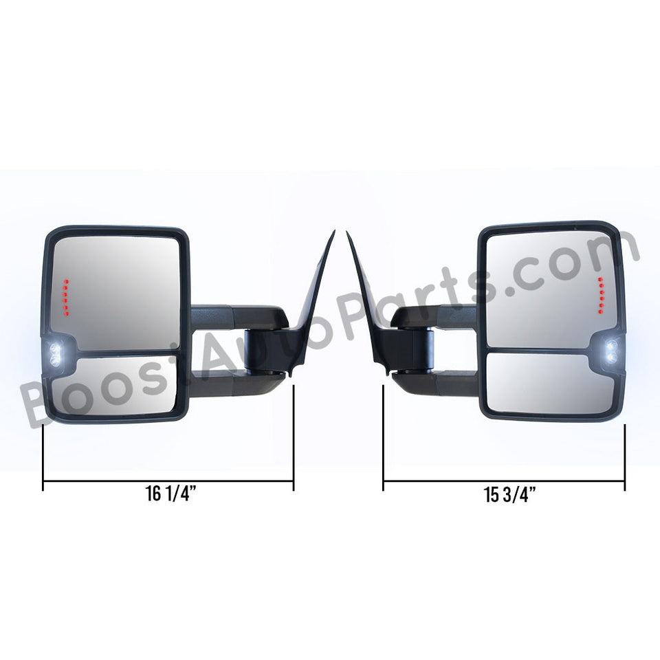 2015 - 2022 Colorado / Canyon Tow Mirrors (Style 2)