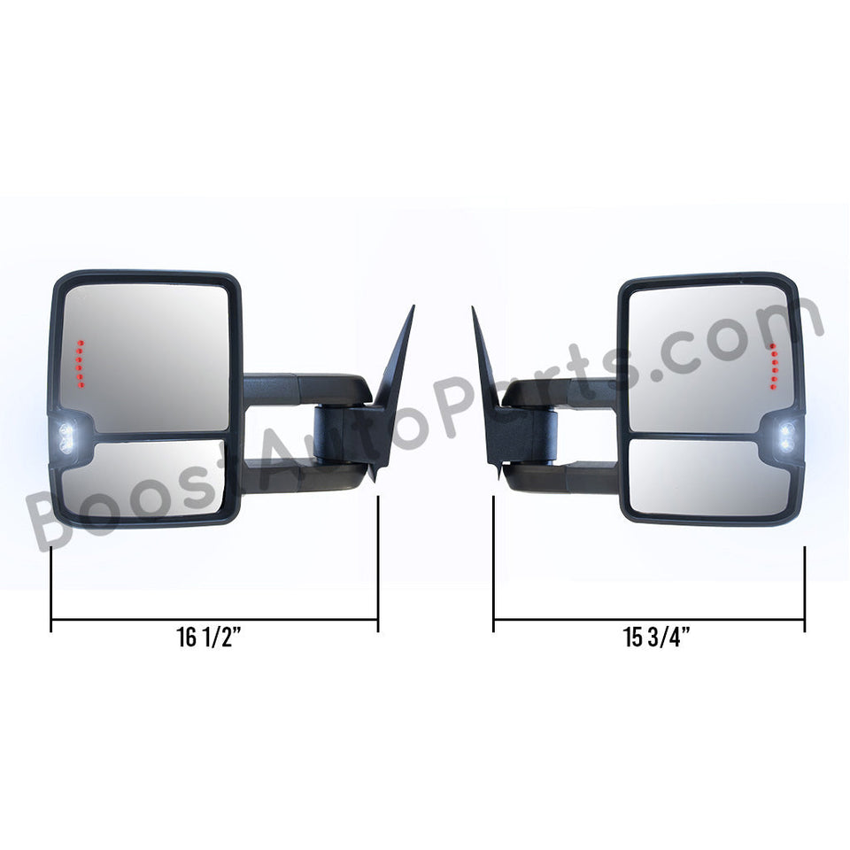 2015-2020 GM SUV Tow Mirrors (Tahoe. Yukon. Suburban)