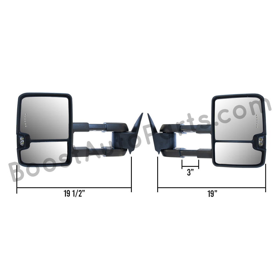 1988 - 1998 GM Tow Mirrors