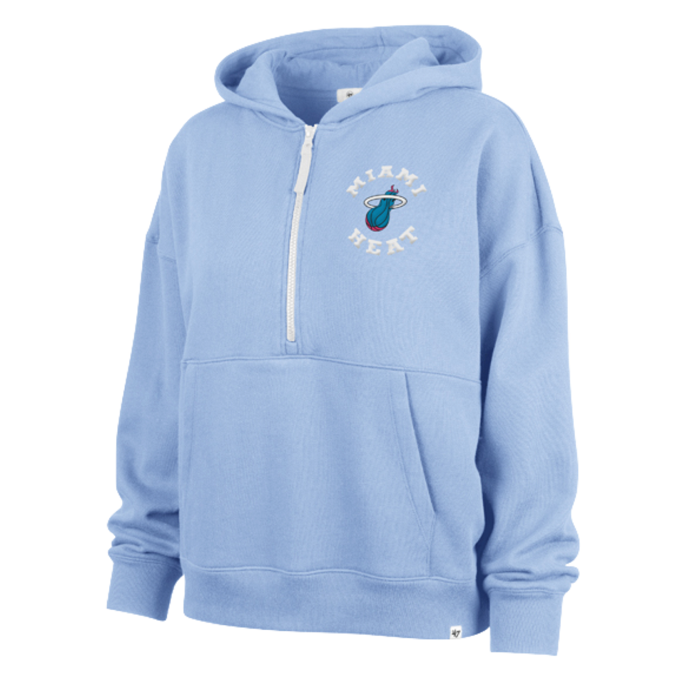 '47 Brand Miami HEAT Original Vice Women's Fade Away Hoodie