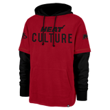 '47 Brand HEAT Culture: Blood Red Shortstop Hoodie