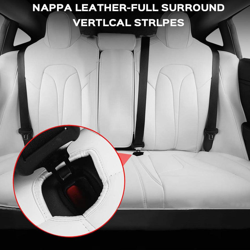 Premium Full Coverage Seat Protector Set for Tesla Model Y 5-Seater 2020-2024