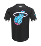 Pro Standard Miami HEAT Original Vice Nights Baseball Jersey