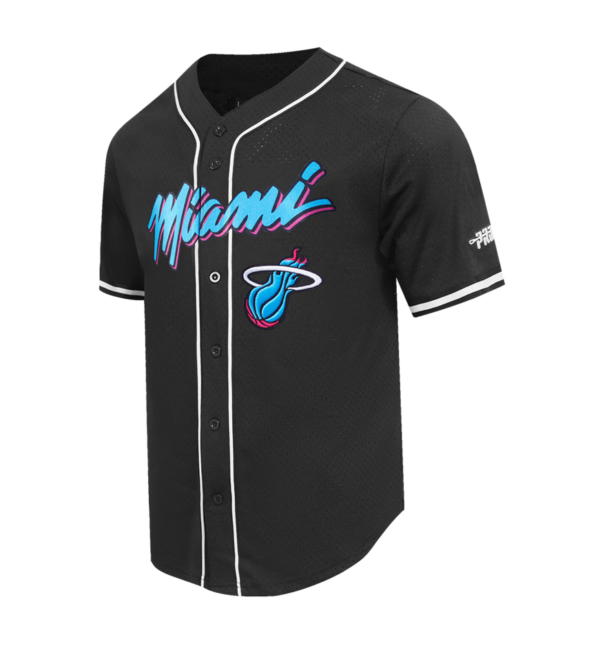 Pro Standard Miami HEAT Original Vice Nights Baseball Jersey