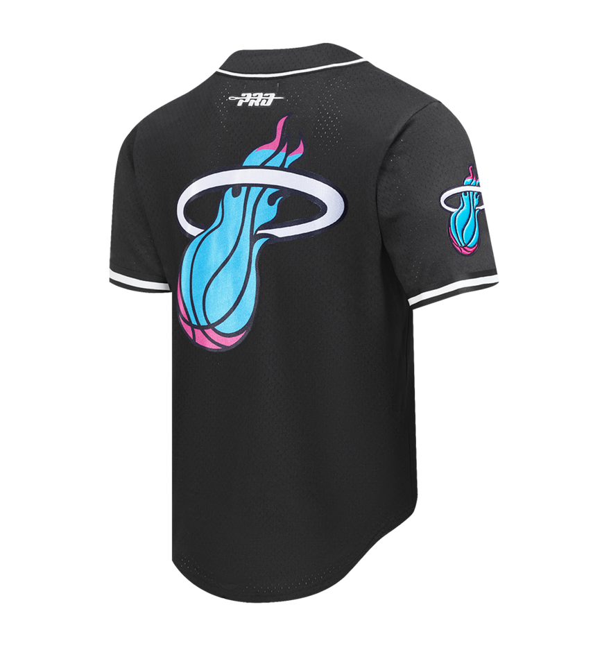 Pro Standard Miami HEAT Original Vice Nights Baseball Jersey