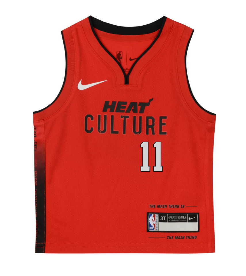 Jaime Jaquez Jr. Nike HEAT Culture: Blood Red Kids Replica Jersey