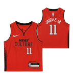 Jaime Jaquez Jr. Nike HEAT Culture: Blood Red Toddler Replica Jersey