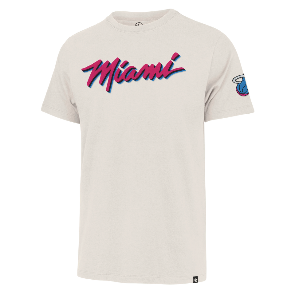 '47 Brand Miami HEAT Original Vice Wordmark Tee