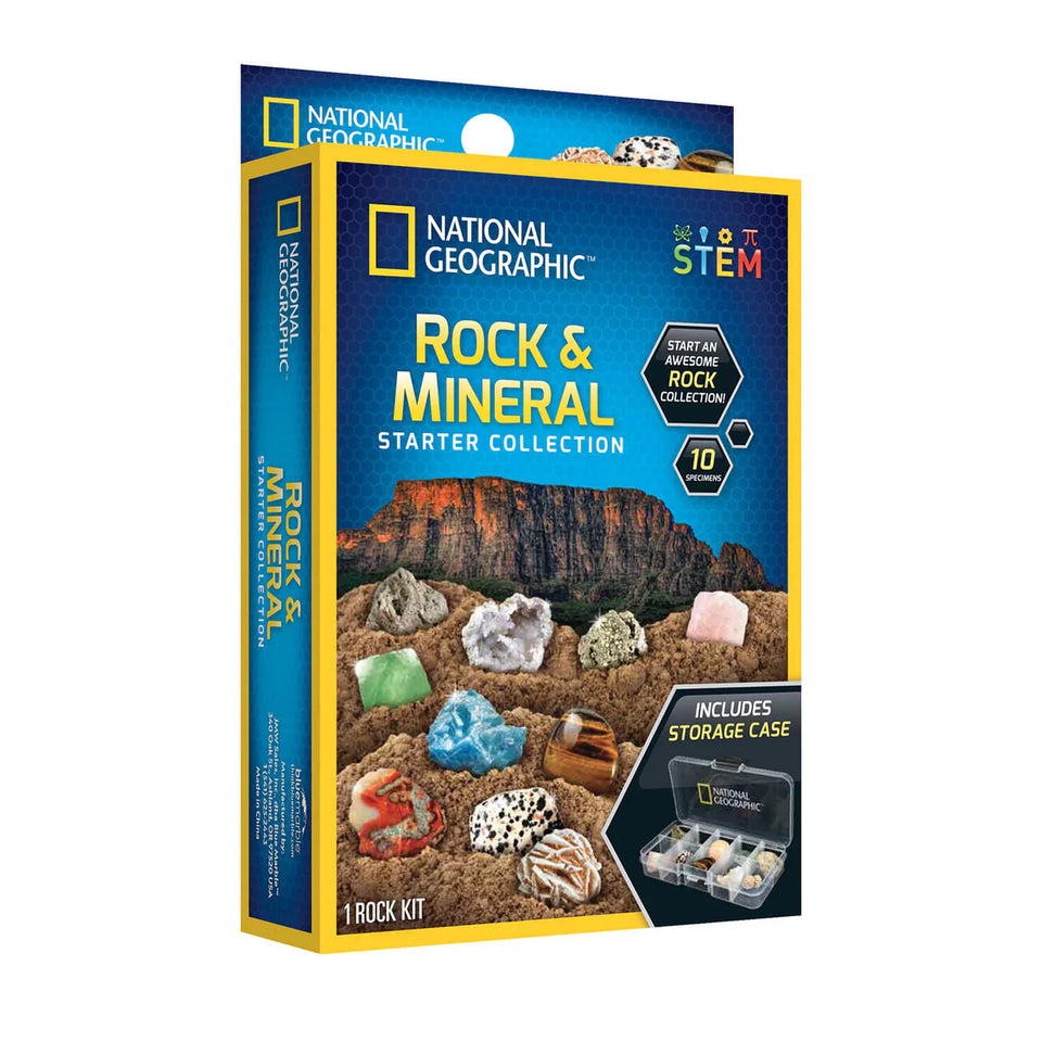 Blue Marble National Geographic Impulse Rock and Mineral Mini Starter Kit