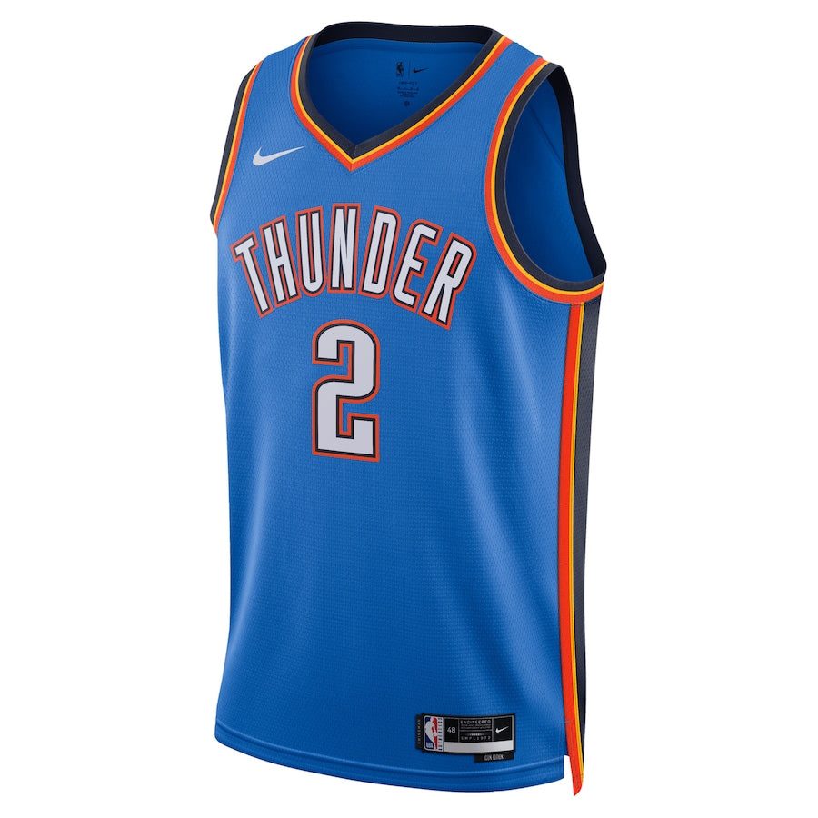 Shai Gilgeous-Alexander Oklahoma City Thunder 2026 Icon Edition Youth NBA Swingman Jersey