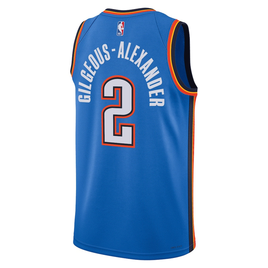 Shai Gilgeous-Alexander Oklahoma City Thunder 2026 Icon Edition Youth NBA Swingman Jersey