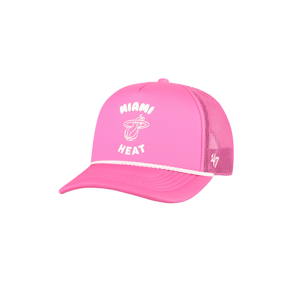 '47 Brand Miami HEAT Pink Hitch Snapback