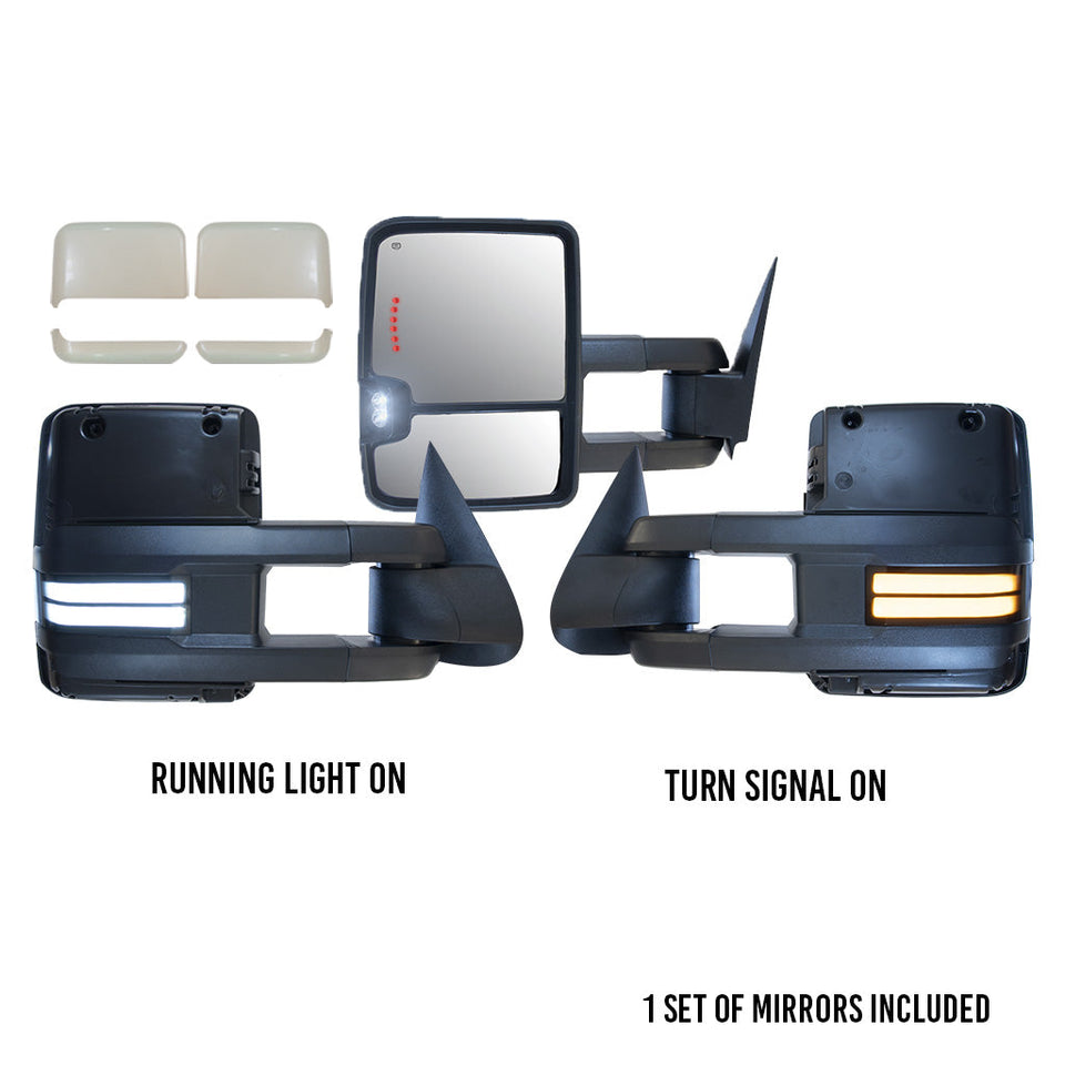 2015-2020 GM SUV Tow Mirrors (Tahoe. Yukon. Suburban)