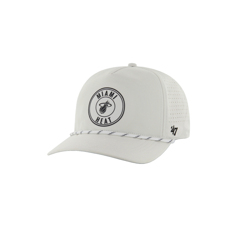 '47 Brand Miami HEAT Cream Brrr° Strapback