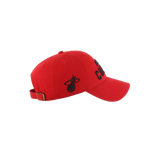 '47 Brand HEAT Culture: Blood Red Cleanup Dad Hat
